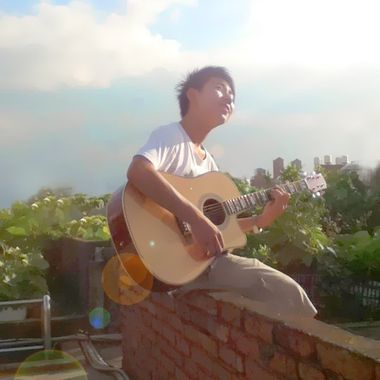 Patrick, Guitar, and Sunshine