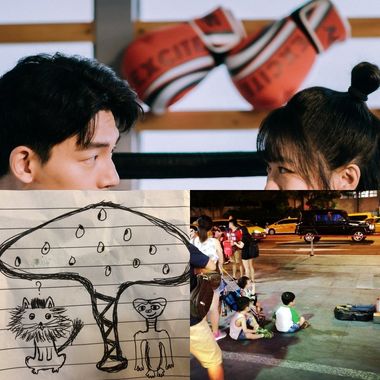 舒服的看窗外发呆