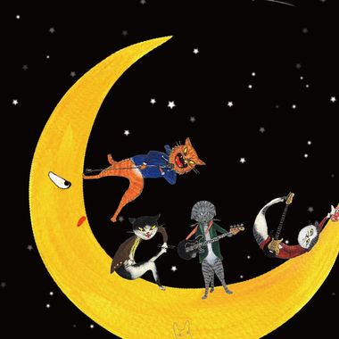 星夜里的人