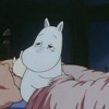 月下樱花檐下猫