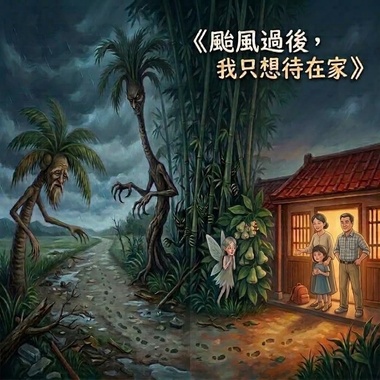 台风天的那条路