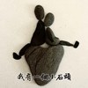 我有一个小的石头