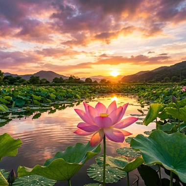 仲夏莲心 (诗意/国风)