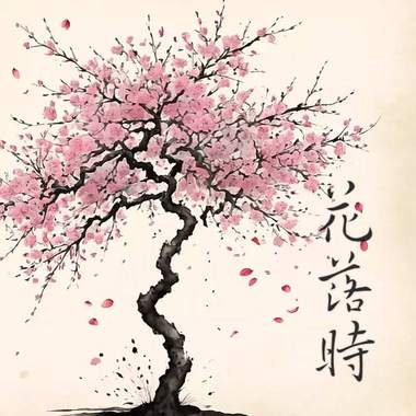 花落时