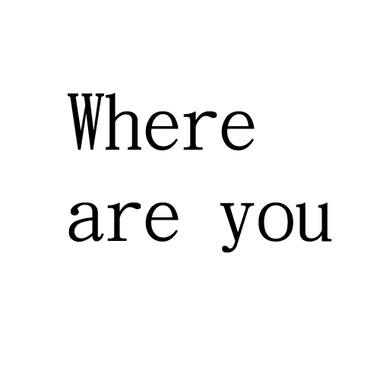 Where are you