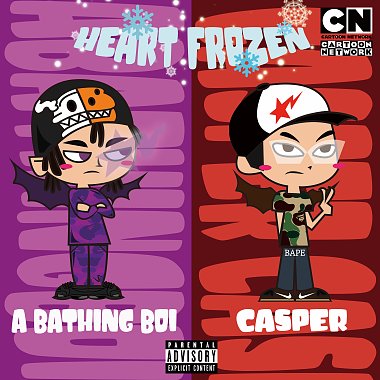 a bathing boi & Casper "HEART FROZEN心冻"?❄️