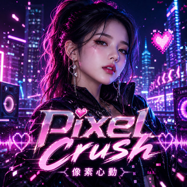 〈Pixel Crush（像素心动）〉| 闪进你的目光