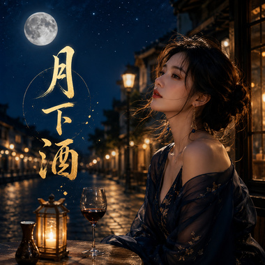 《月下酒》| 月光落下，酒杯微暖