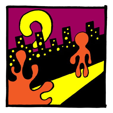 夜间行走 walking night