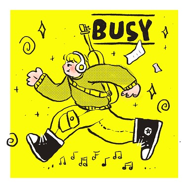 Busy(忙）