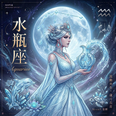 原创星座系列《 水瓶座 》| Aquarius