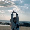冬日海滩