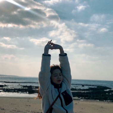 冬日海滩