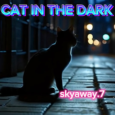 Cat in the dark