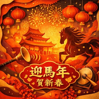 迎马年 贺新春