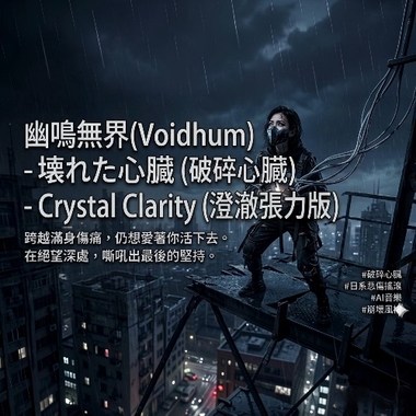 壊れた心臓 (破碎心脏) - Crystal Clarity (澄澈张力版)