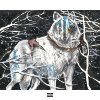暴雪里的狼(Wolf in blizzard)