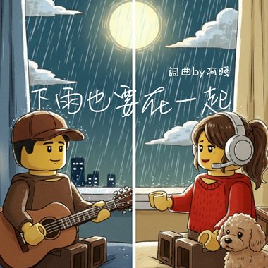 下雨也要在一起