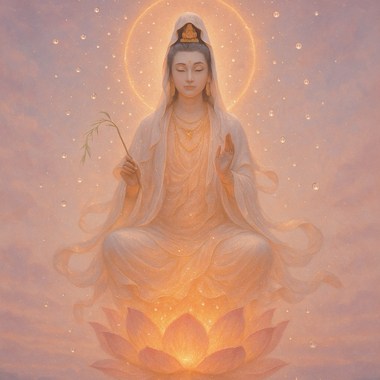 热带海滩的般若微风