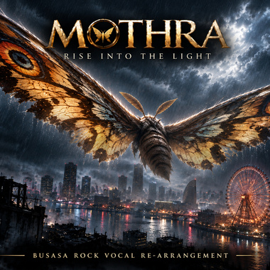 《MOTHRA》｜Rise Into the Light｜BUSASA Rock Vocal Re-Arrangement