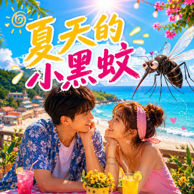 夏天的小黑蚊