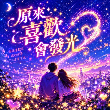 原来喜欢会发光  |  不是烟火的那种张扬