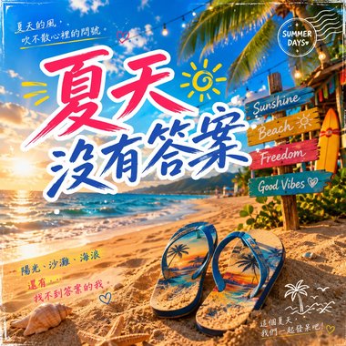 夏天没有答案 |  却把回忆晒得闪闪发亮  |