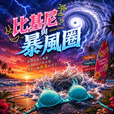 比基尼与暴风圈    |   海还在唱　风还在晃   |