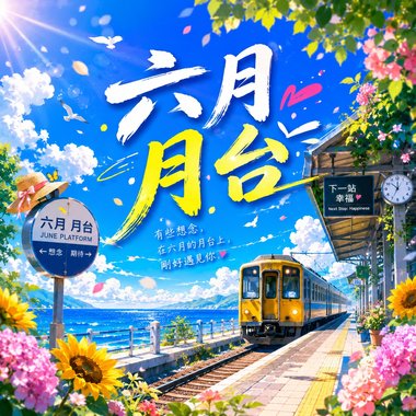 六月，月台｜ 有人挥手 有人把眼泪收藏