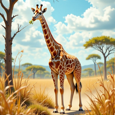 长颈鹿 ｜ 爷孙合作的童谣