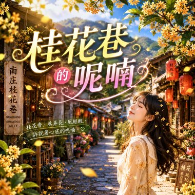 桂花巷的呢喃  |  轻轻说著过往的你  |