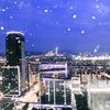 台北下起了雪