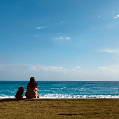 等待夕阳的一天