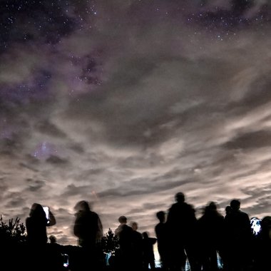 看星星