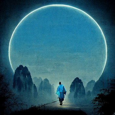 淡蓝色月光 Blue Moonlight