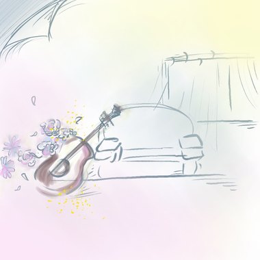 房间里的花