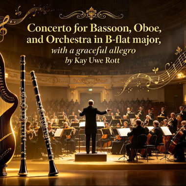 Concerto for Bassoon, Oboe, and Orchestra in B-flat major, with a graceful allegro