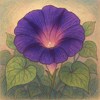 清晨的牵牛花