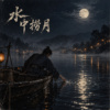 水中捞月