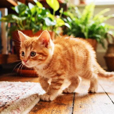 那只猫鬼鬼祟祟的
