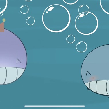 可爱鲸鱼的心情 Cute Whale Mood