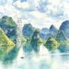 渠洋湖漫步