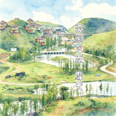 云涧草原.摩天