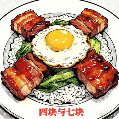 四块与七块