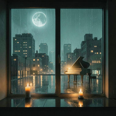 闽南语轻音乐 ｜ 有月光的落雨眠