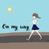 On my way