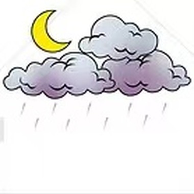 夜间降雨demo