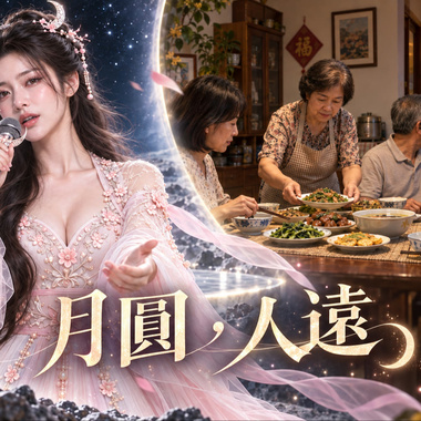 月圆，人远